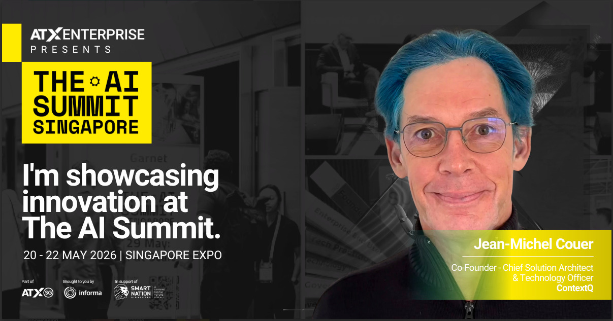 Jean-Michel, CTO, to Speak at Asia Tech x Singapore 2026